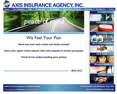 axis insurance agency